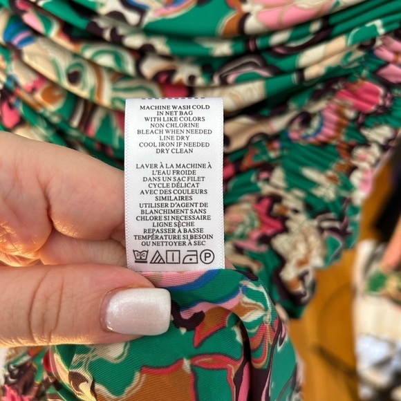 NWT A.L.C. Kiki Jersey Floral Minidress - Picture 11 of 12